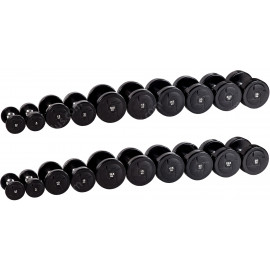 Гантельный ряд 2,5 кг - 25 кг (10 пар)